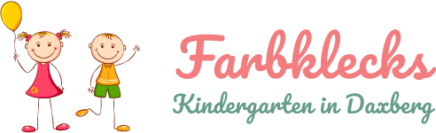 Kindergarten Farbklecks
